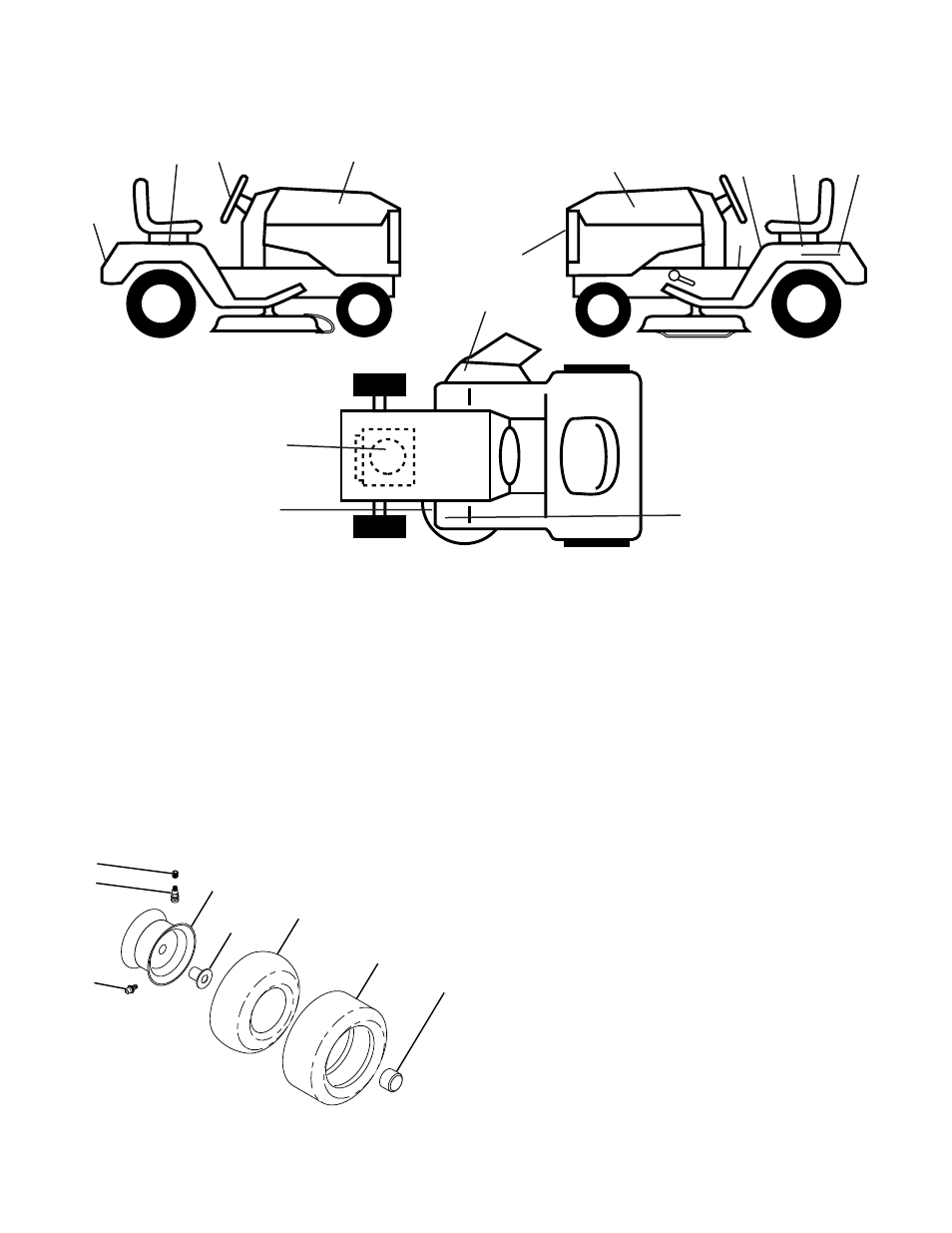 Repair parts, Tractor - - model number ppr1742stc | Poulan 173282 User Manual | Page 37 / 48