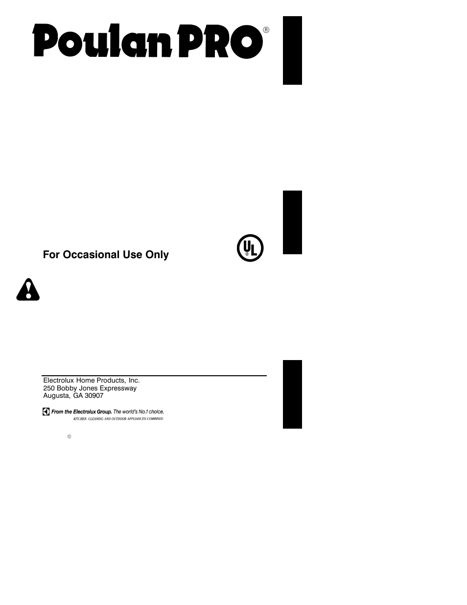 Poulan PP135 User Manual | 16 pages