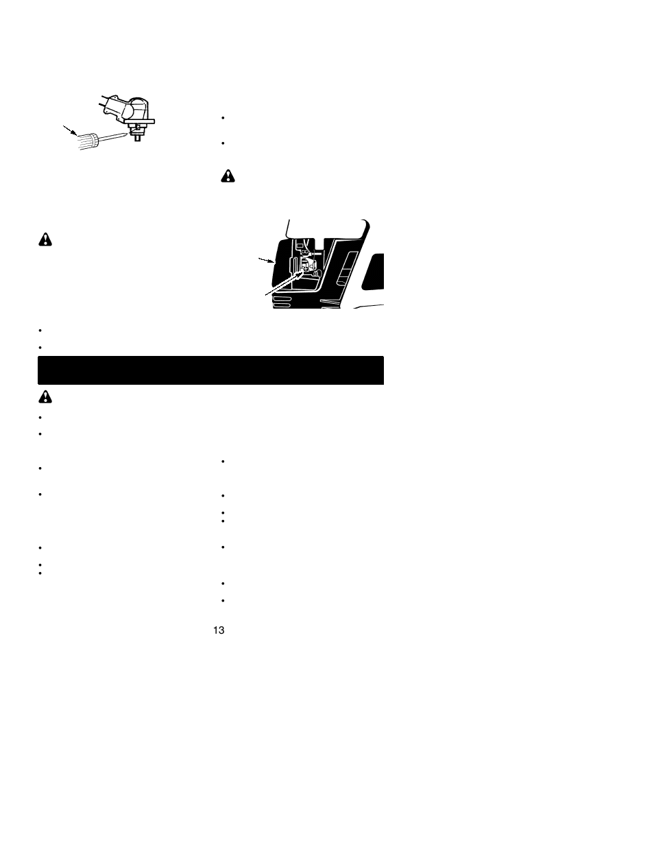 Storage | Poulan PP135 User Manual | Page 13 / 16