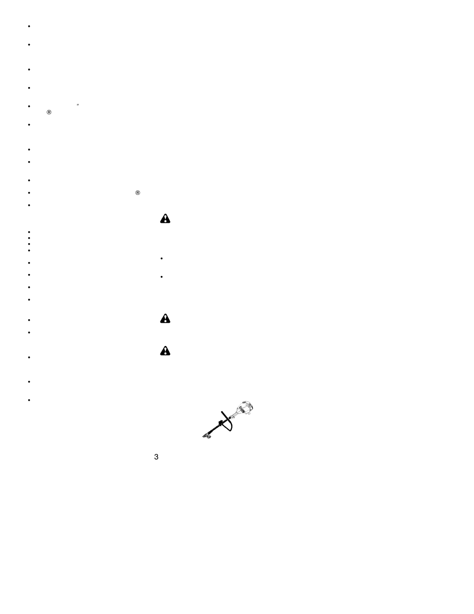 Poulan PP135 User Manual | Page 3 / 16