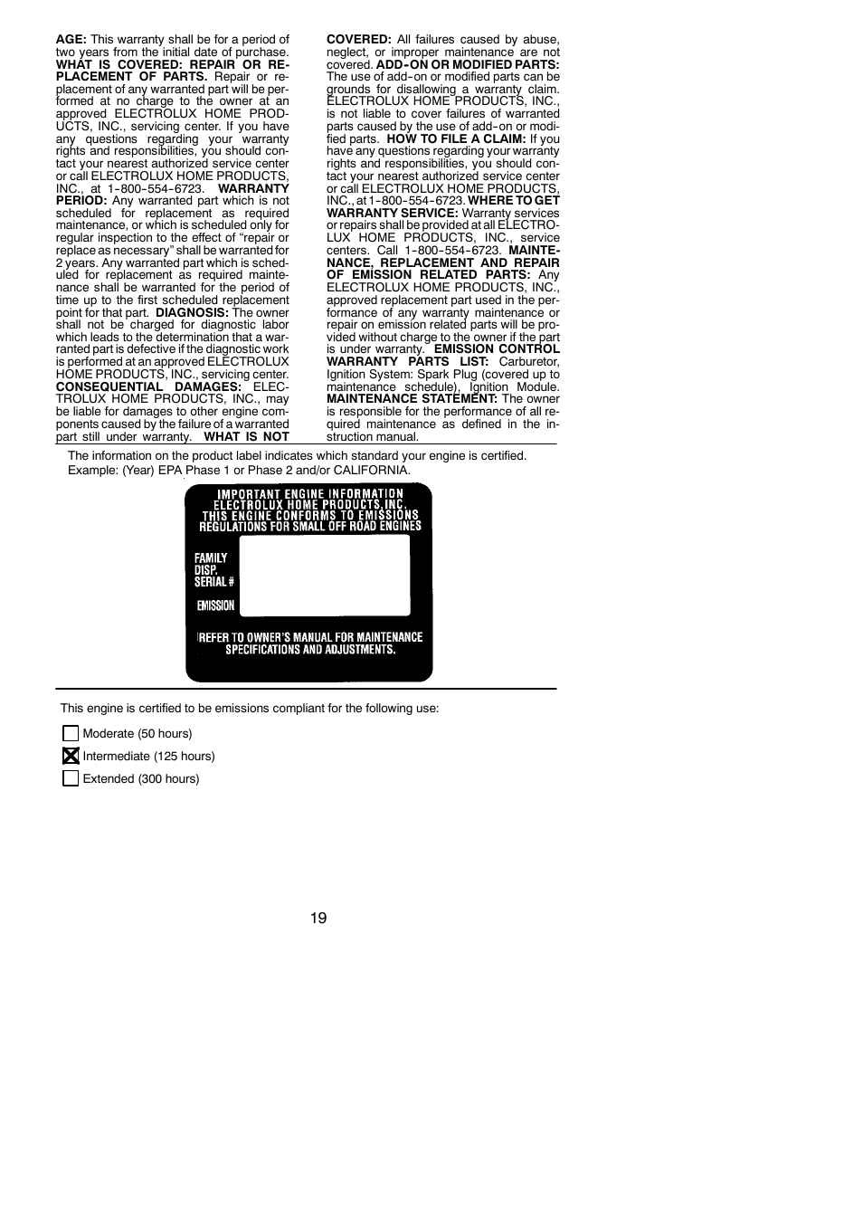 Poulan 530164293 User Manual | Page 19 / 19