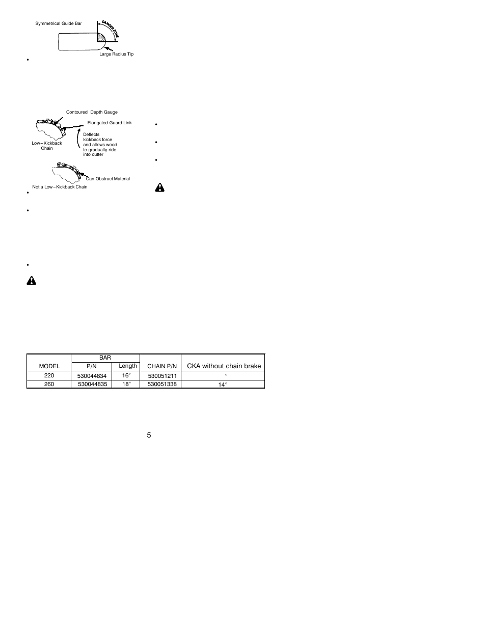 Poulan 530164806 User Manual | Page 5 / 18