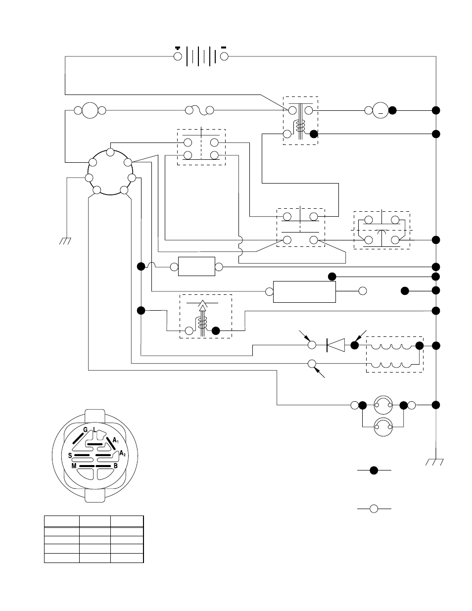 Tractor - - model number ppr17h42stc, Schematic | Poulan 173284 User Manual | Page 27 / 48