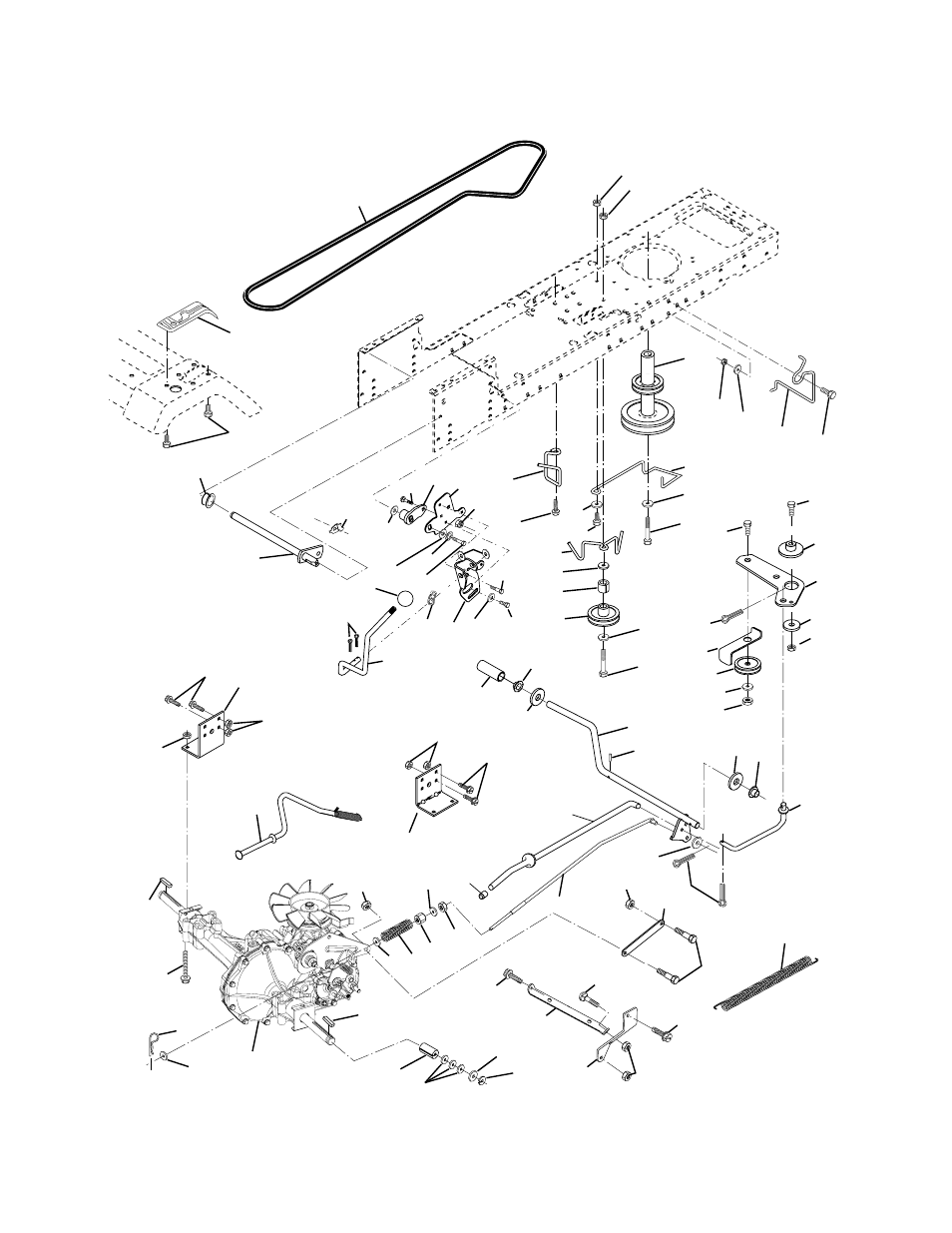 Repair parts, Tractor - - model number ppr17h42stc, Drive | Poulan 173284 User Manual | Page 32 / 48