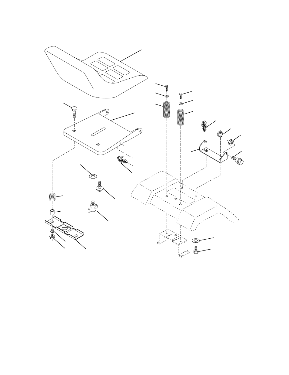 Repair parts, Tractor - - model number ppr17h42stc | Poulan 173284 User Manual | Page 36 / 48