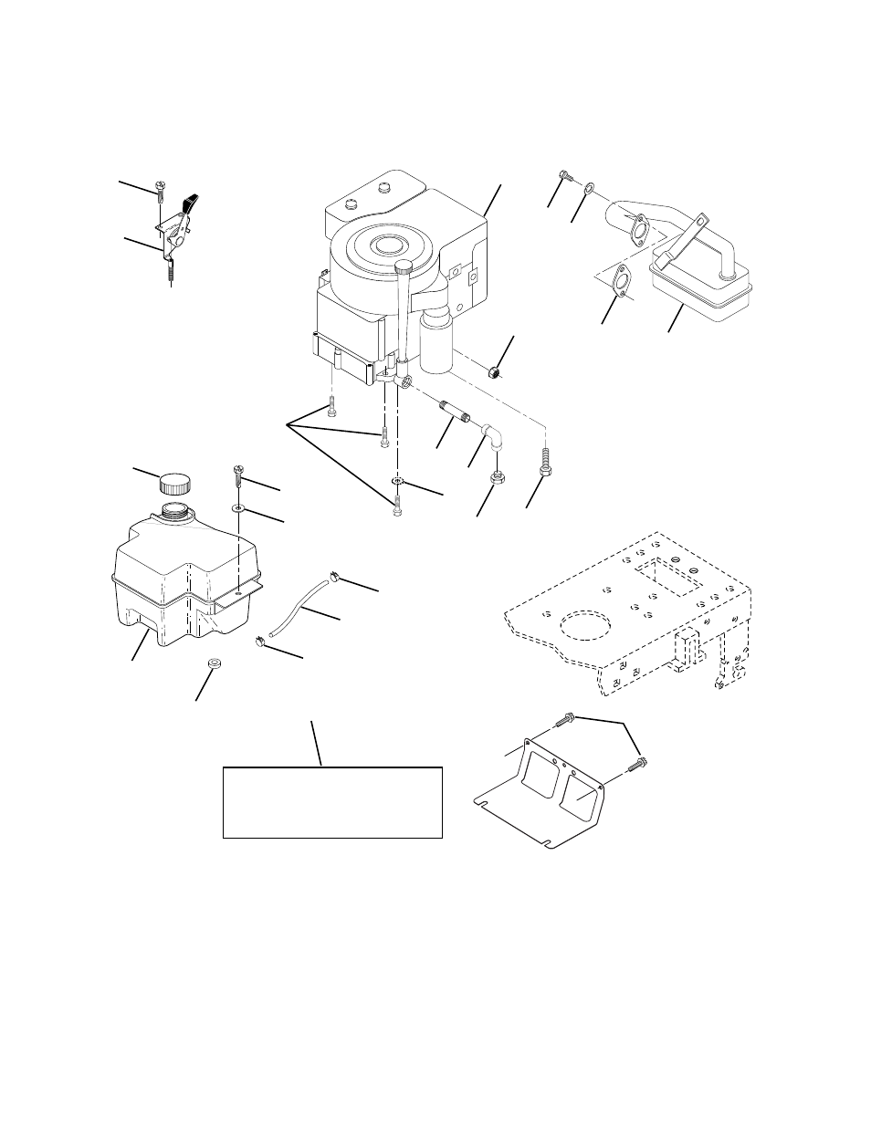 Repair parts, Tractor - - model number ppr17h42stc | Poulan 173284 User Manual | Page 38 / 48