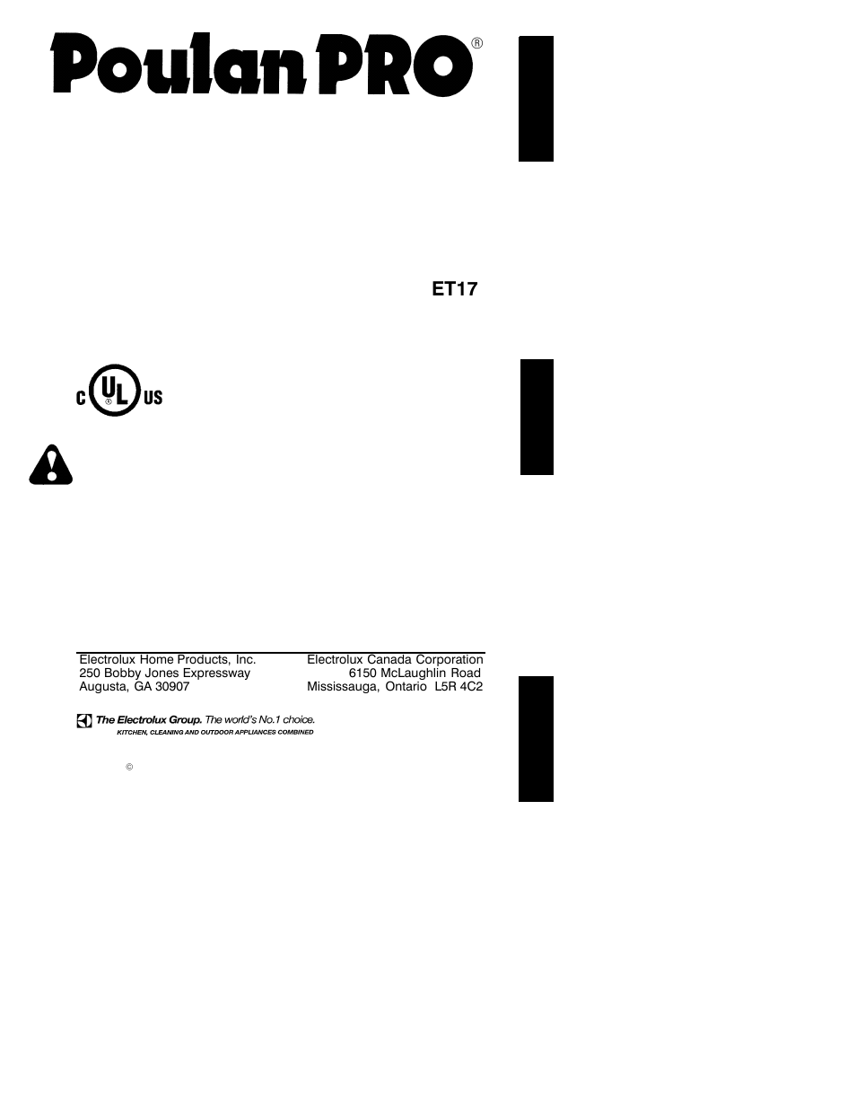 Poulan 530164104 User Manual | 8 pages