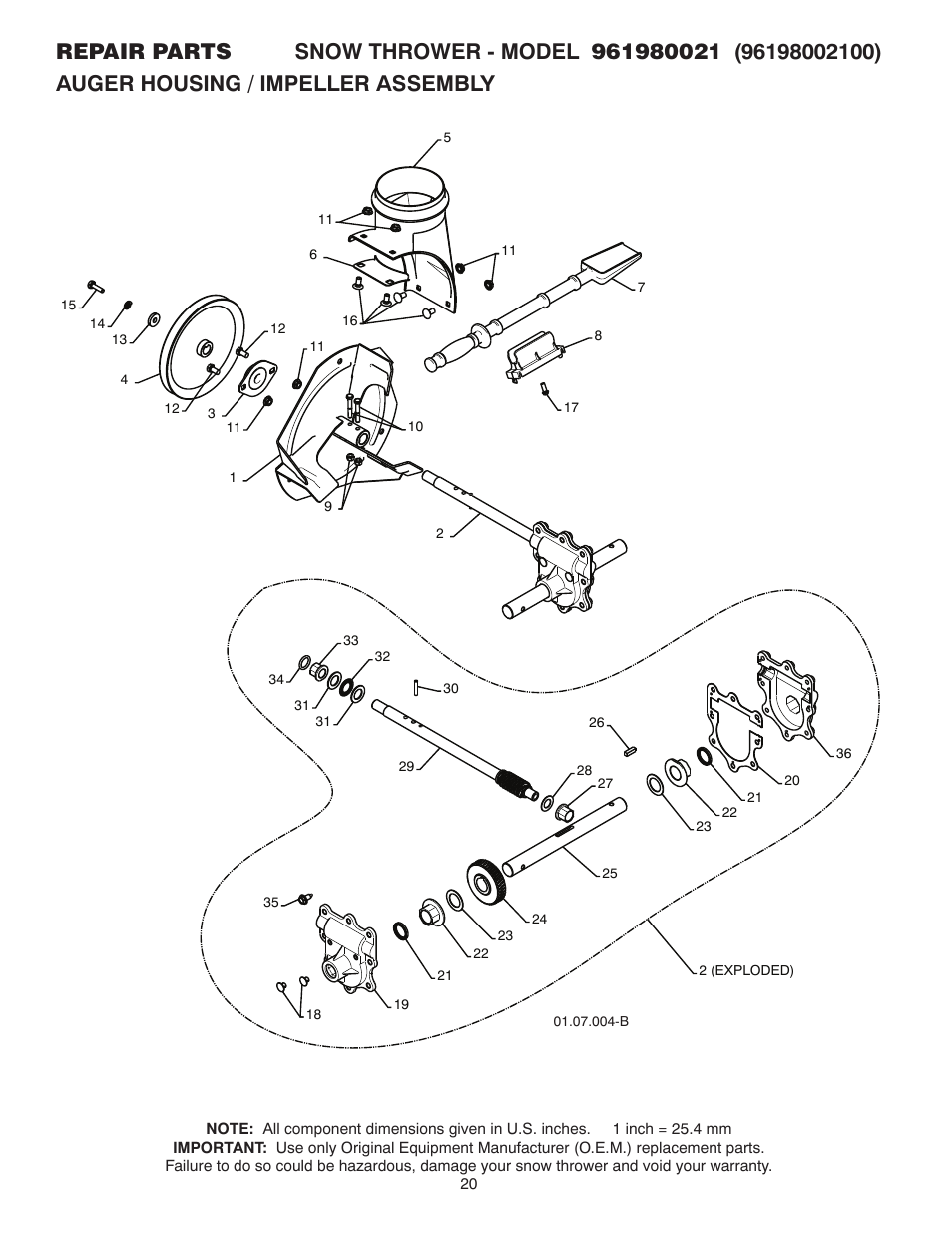 Poulan 420917 User Manual | Page 20 / 40