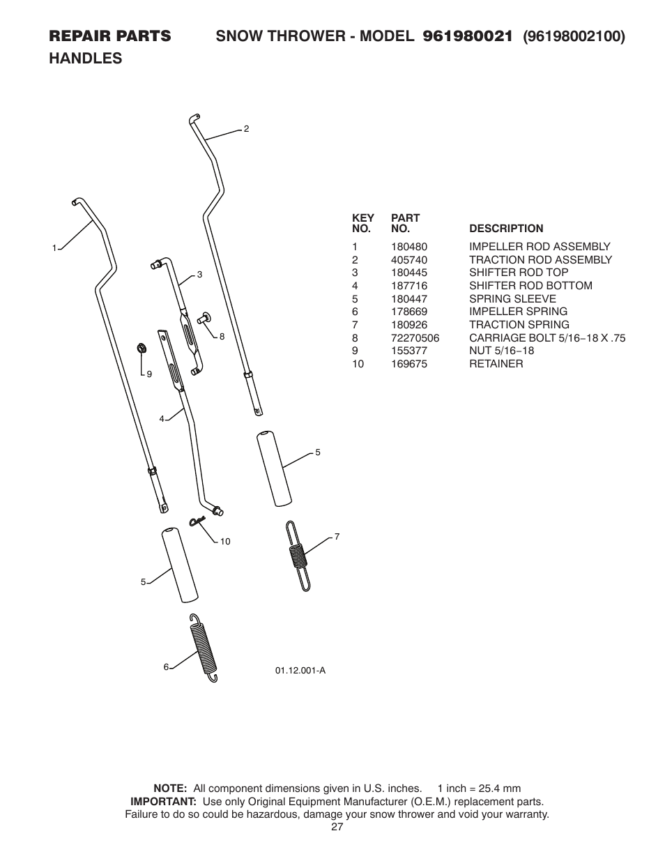 Poulan 420917 User Manual | Page 27 / 40