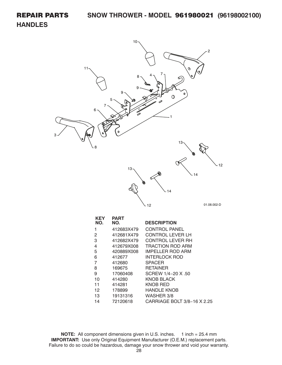 Poulan 420917 User Manual | Page 28 / 40