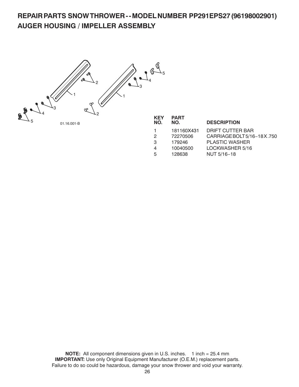 Poulan 435548 User Manual | Page 26 / 44
