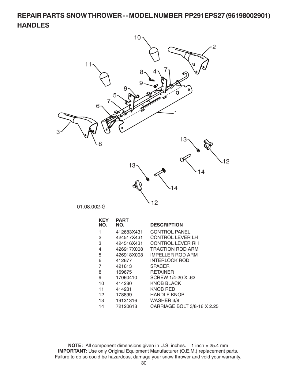 Poulan 435548 User Manual | Page 30 / 44