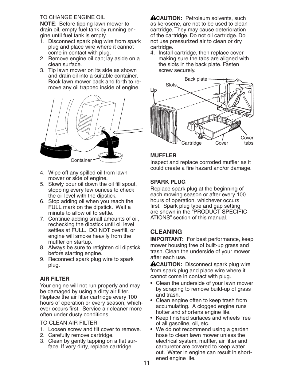 Poulan 2005-04 User Manual | Page 11 / 16