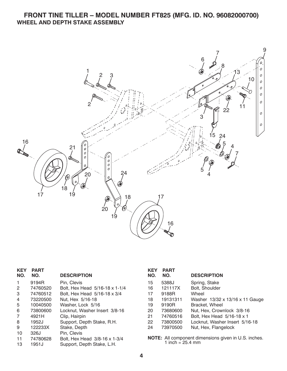 Poulan 413157 User Manual | Page 4 / 8
