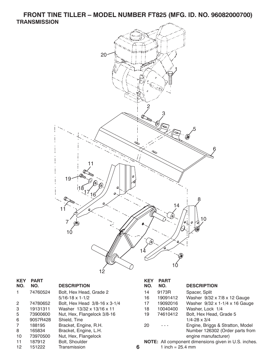 Poulan 413157 User Manual | Page 6 / 8