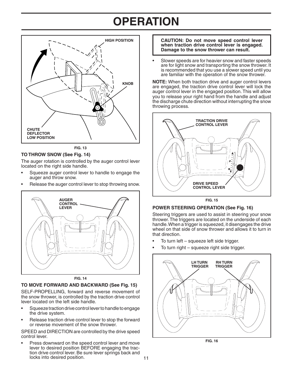 Operation | Poulan 187887 User Manual | Page 11 / 20