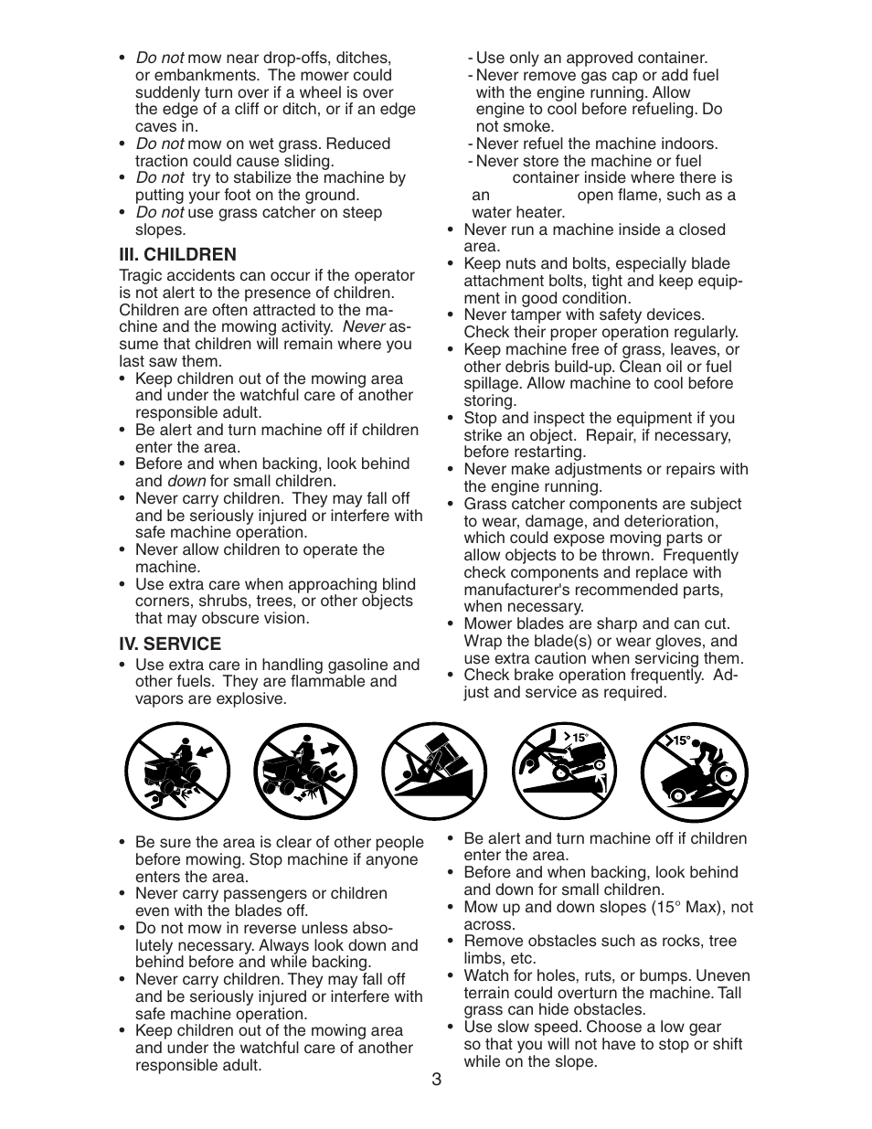 Poulan 271490 User Manual | Page 3 / 31