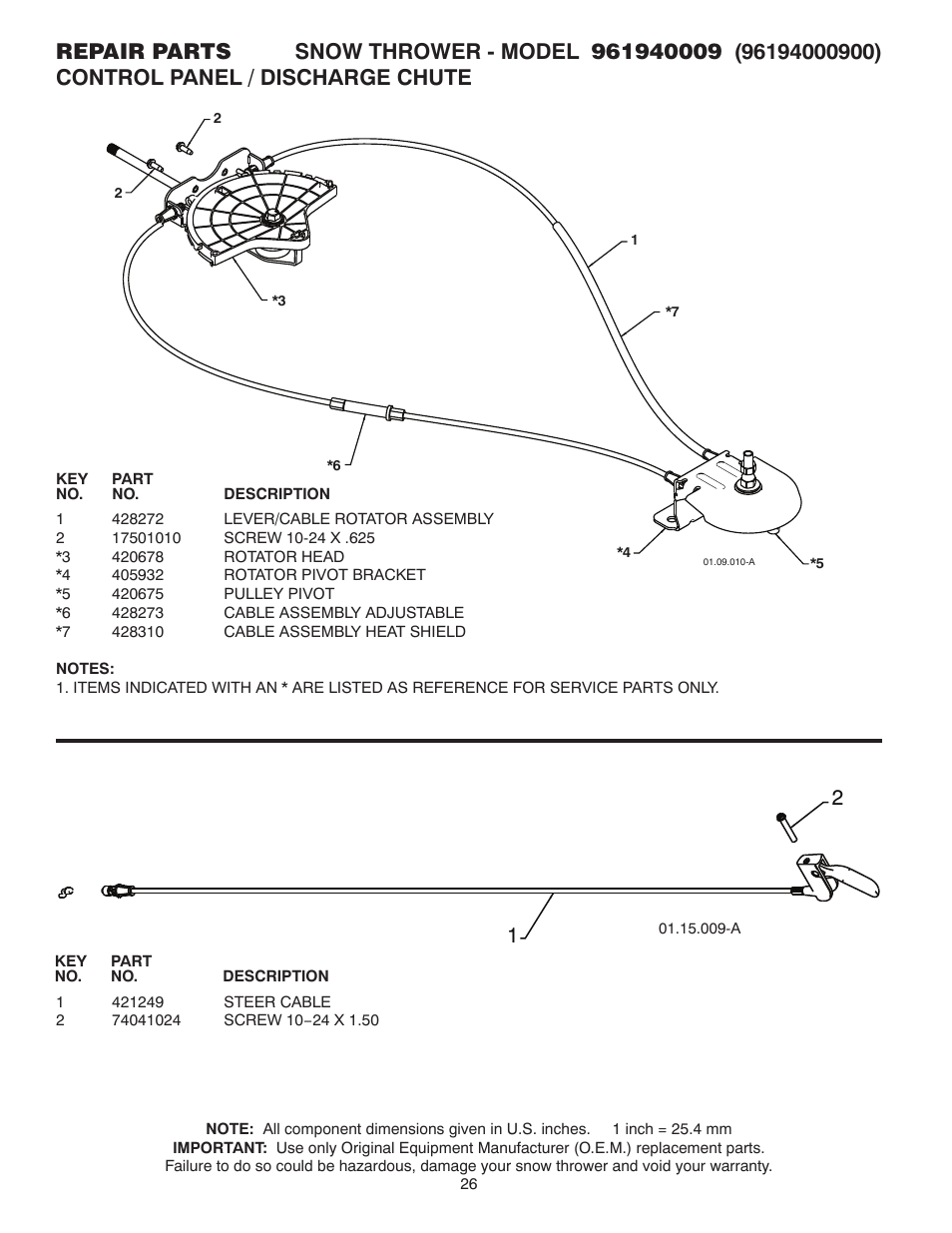 Poulan 96194000900 User Manual | Page 26 / 40