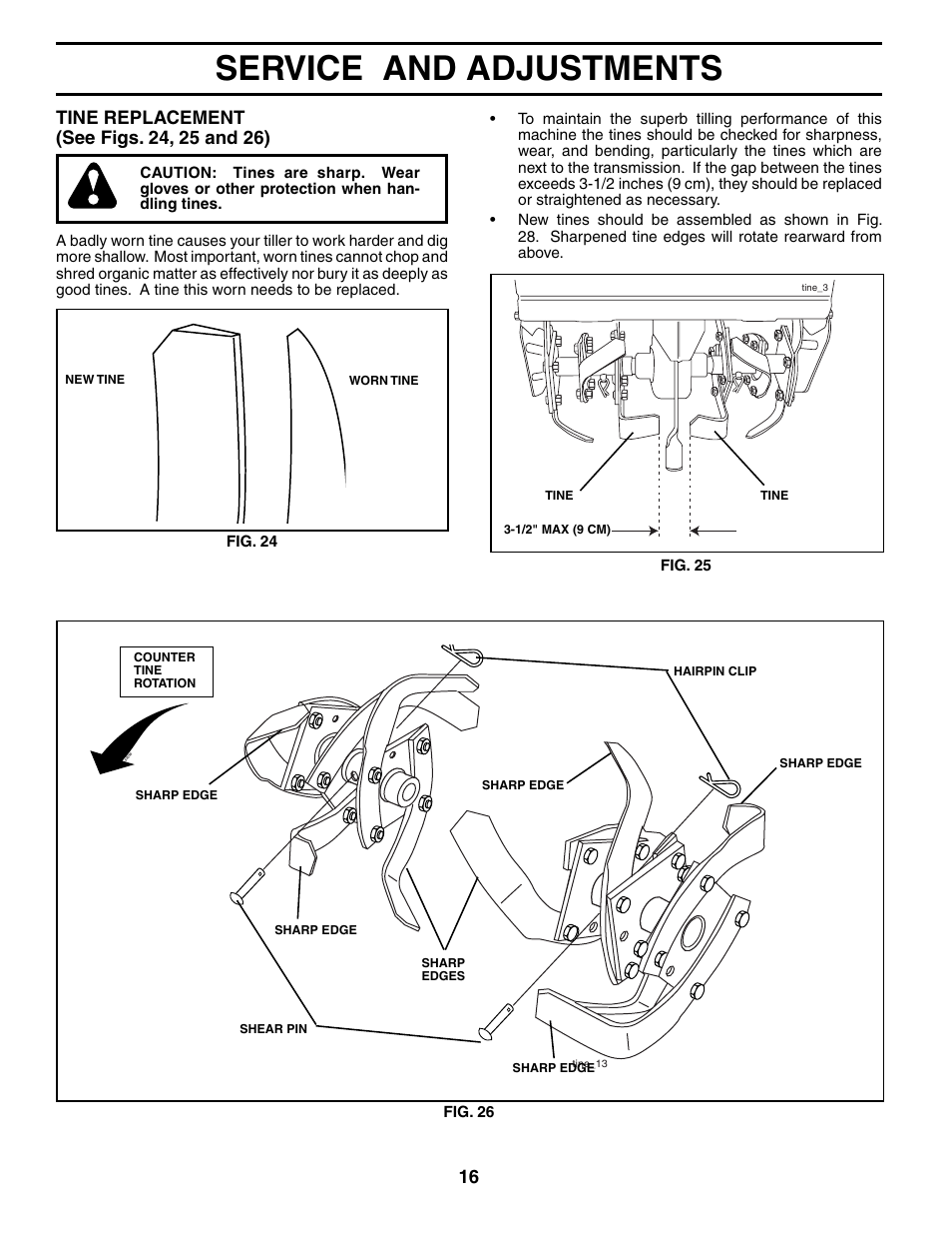 Service and adjustments | Poulan 190388 User Manual | Page 16 / 21