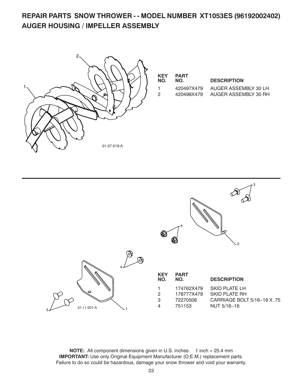 Poulan 422088 User Manual | Page 23 / 40