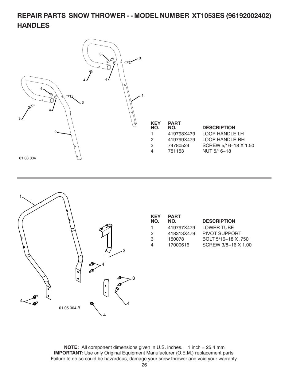 Poulan 422088 User Manual | Page 26 / 40