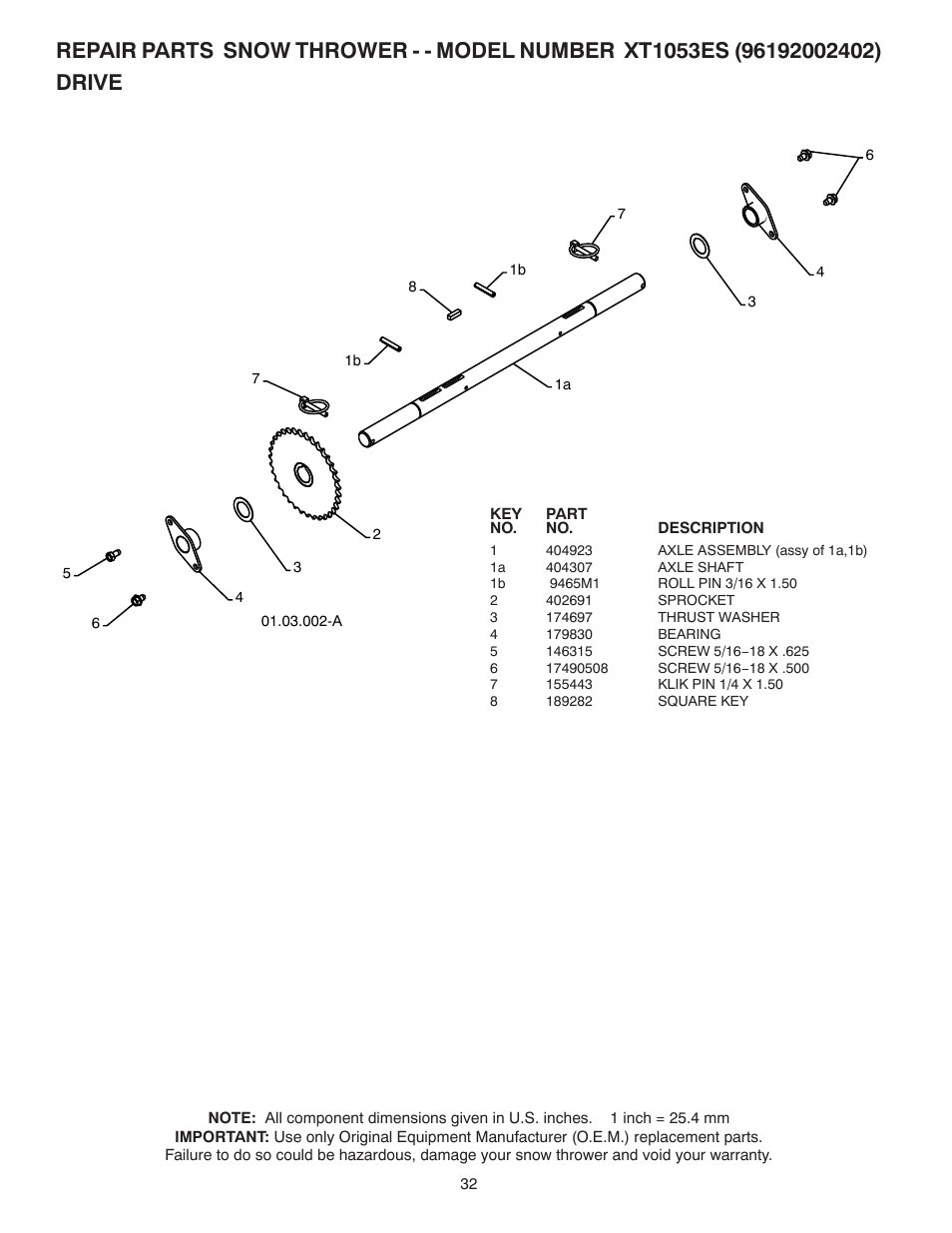 Poulan 422088 User Manual | Page 32 / 40