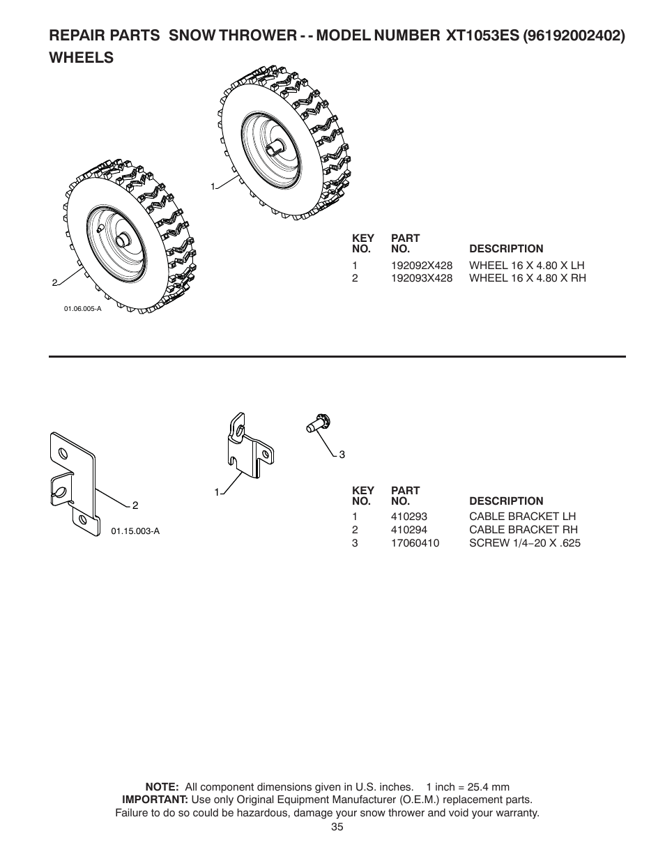 Poulan 422088 User Manual | Page 35 / 40
