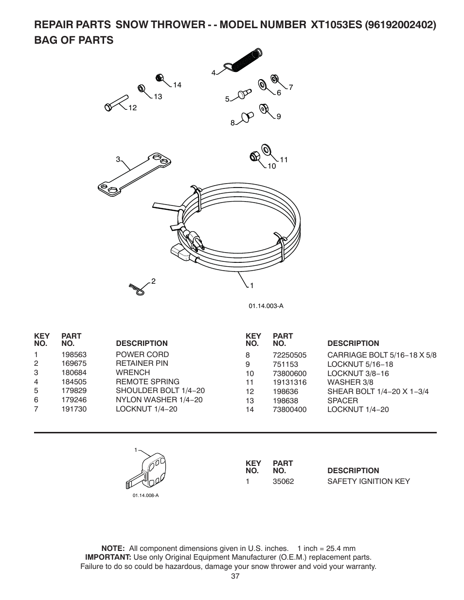 Poulan 422088 User Manual | Page 37 / 40