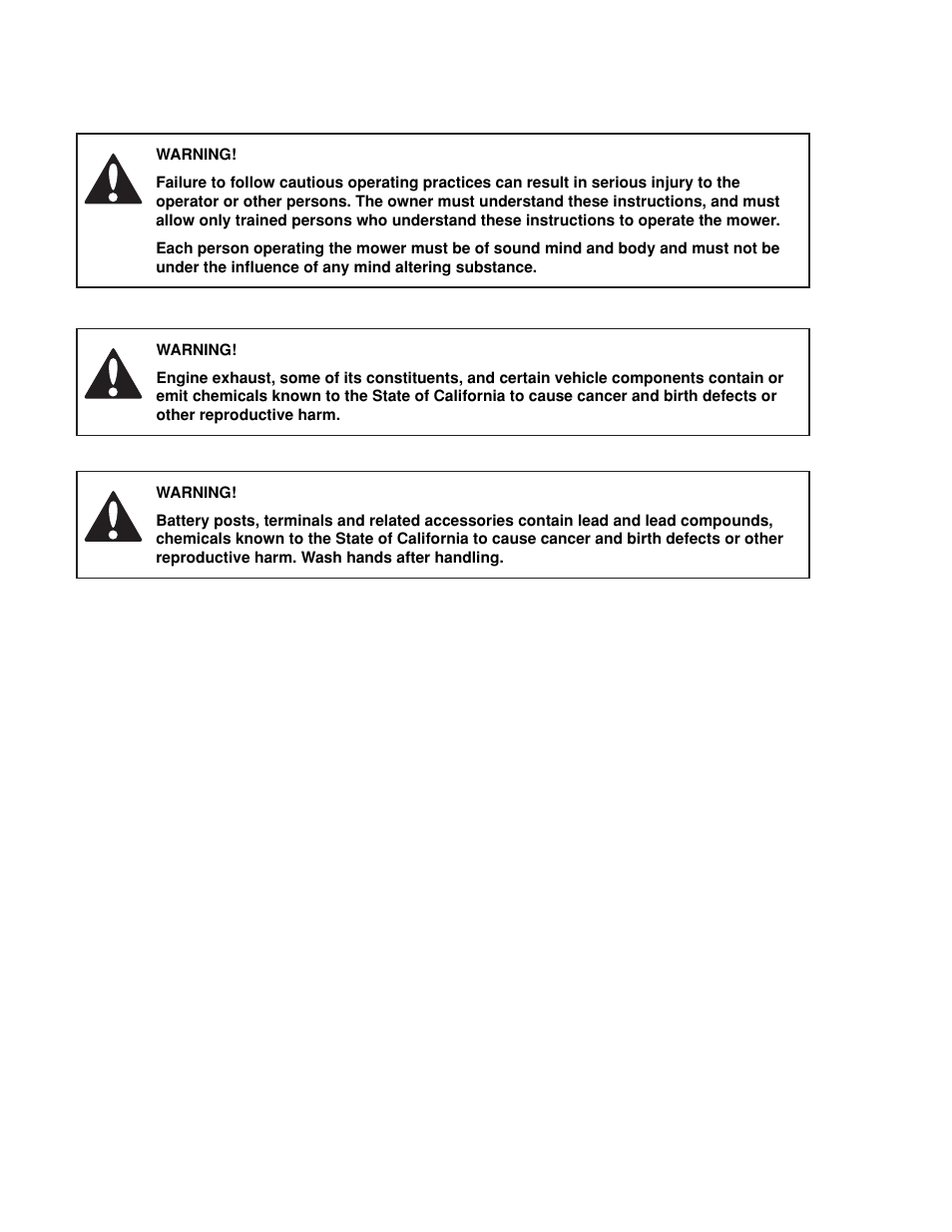 Poulan Pro 461ZX_966681801 LAWN TRACTOR User Manual | Page 4 / 60