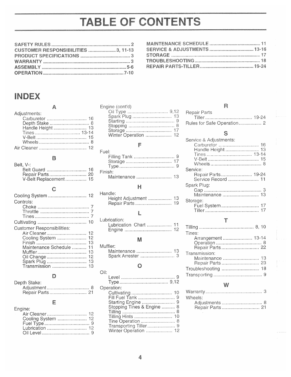 Poulan CHDF550B User Manual | Page 4 / 24