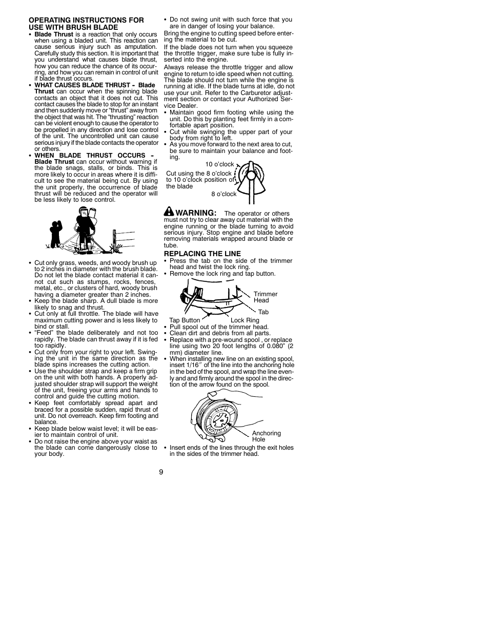 Poulan 530088847 User Manual | Page 9 / 12