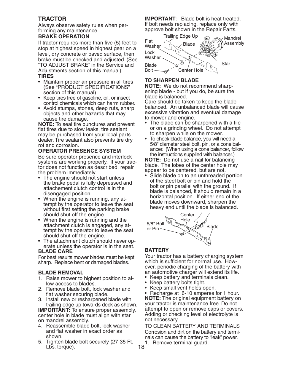 Poulan 192362 User Manual | Page 18 / 29