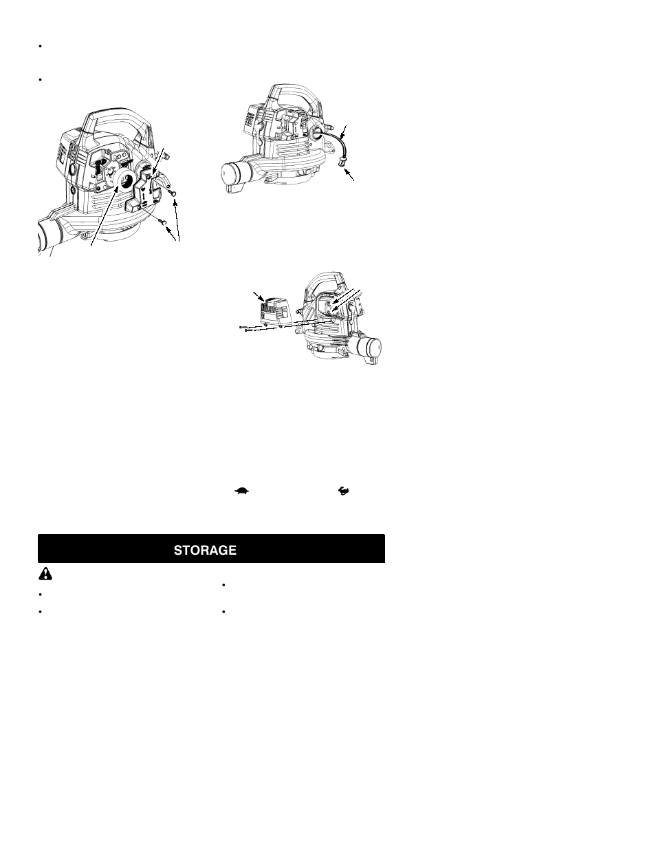 Storage | Poulan 530163805 User Manual | Page 8 / 11