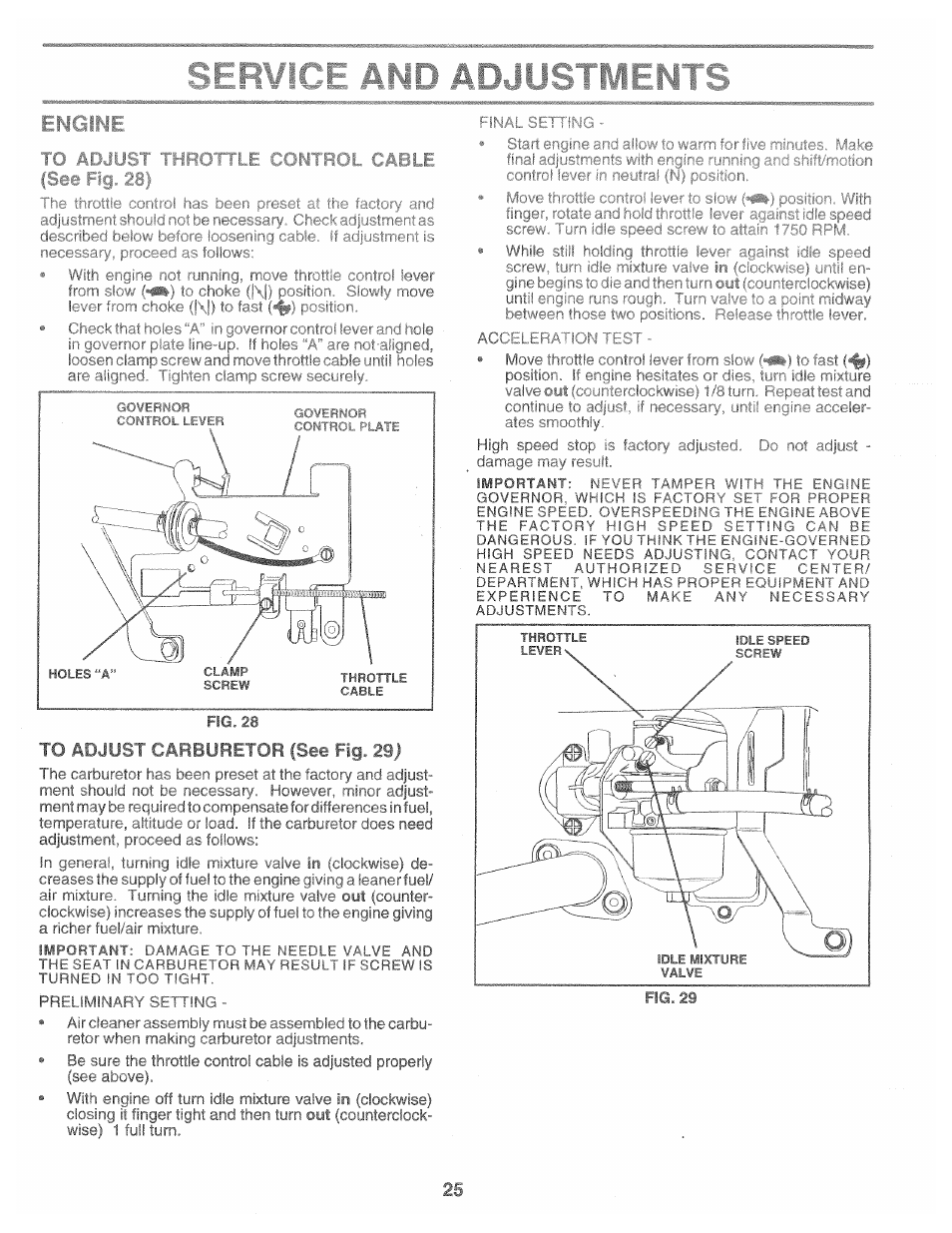 To afyljj? i (sc. nq, Engine | Poulan 160462 User Manual | Page 25 / 50