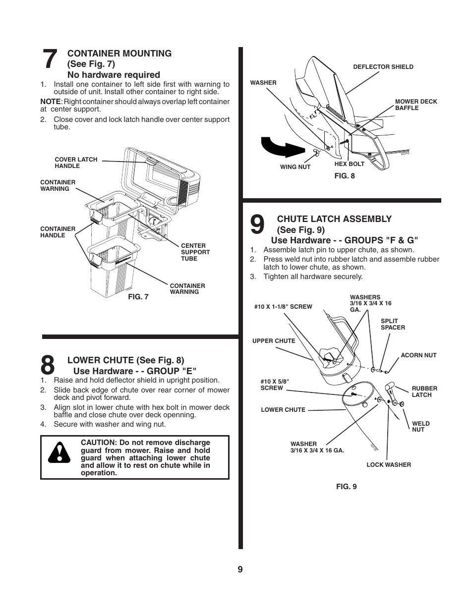 Poulan CR38C User Manual | Page 9 / 15