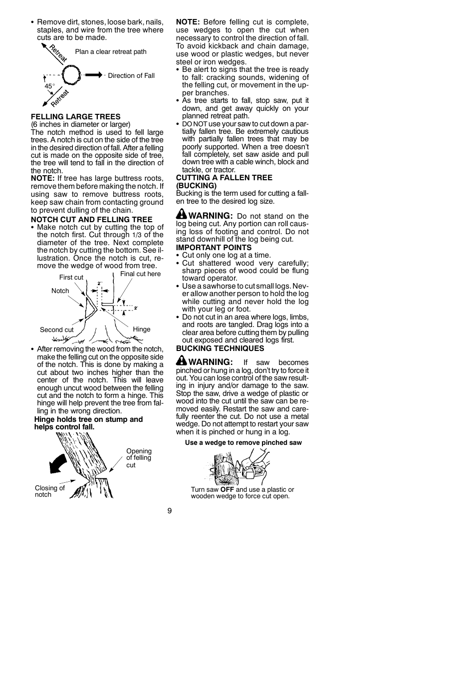 Poulan 115259826 User Manual | Page 9 / 17