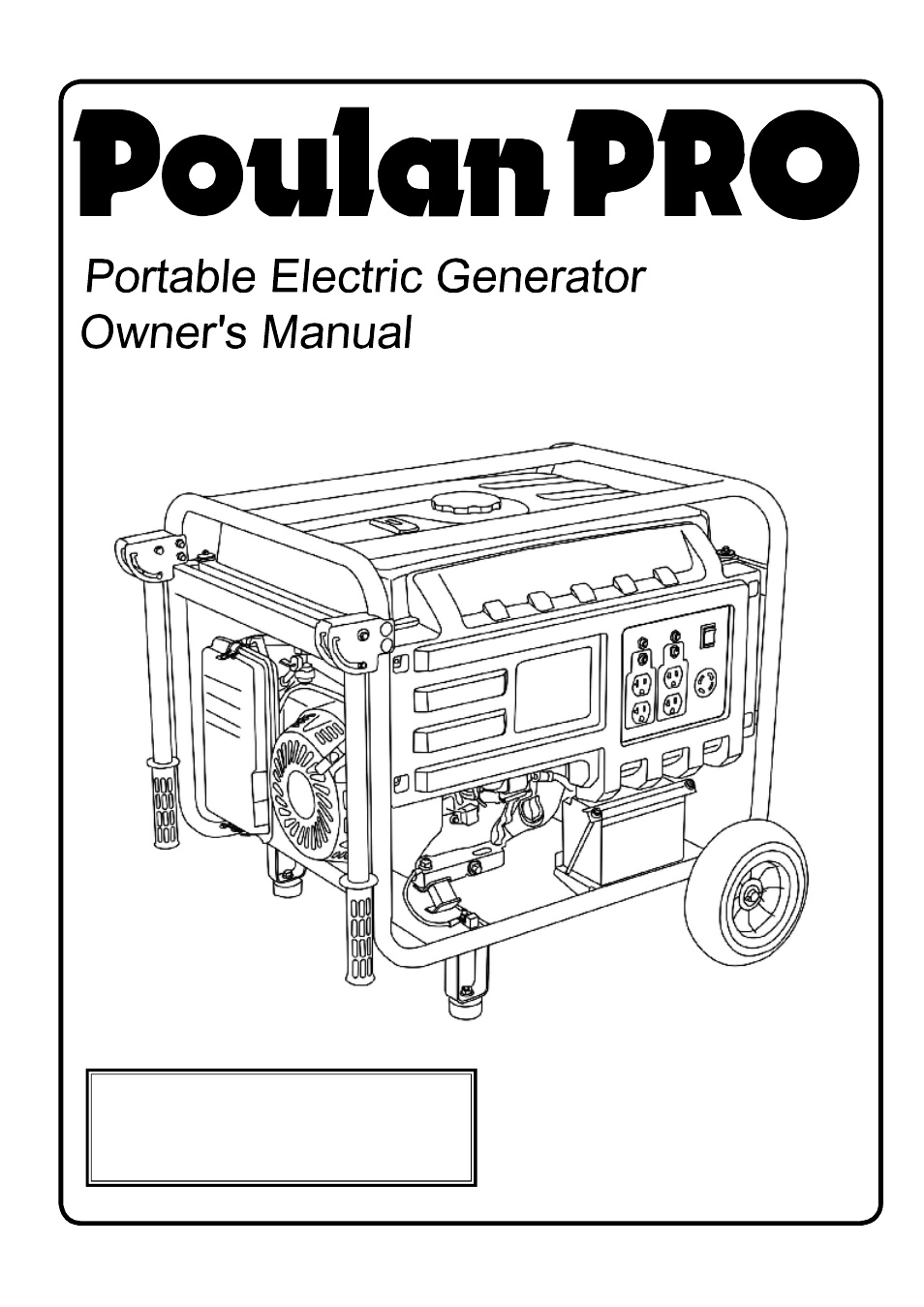 Poulan Pro PP4300 User Manual | 28 pages