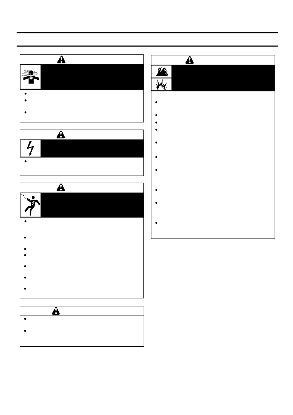 Safety rules, Danger, Warning | Poulan Pro PP4300 User Manual | Page 3 / 28