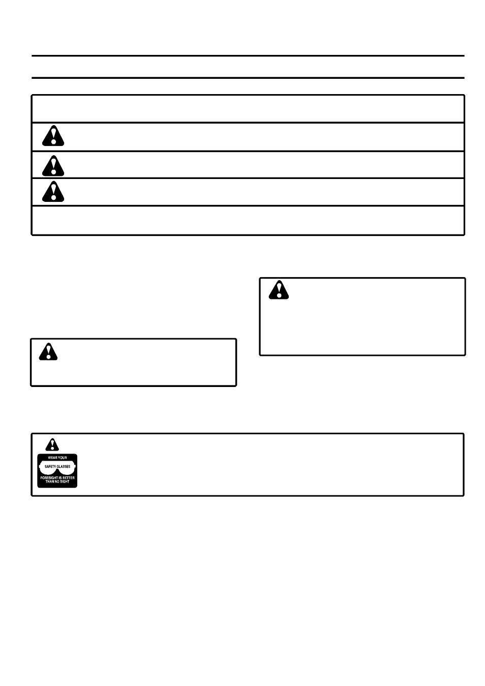 Symbols | Poulan Pro PP4300 User Manual | Page 6 / 28