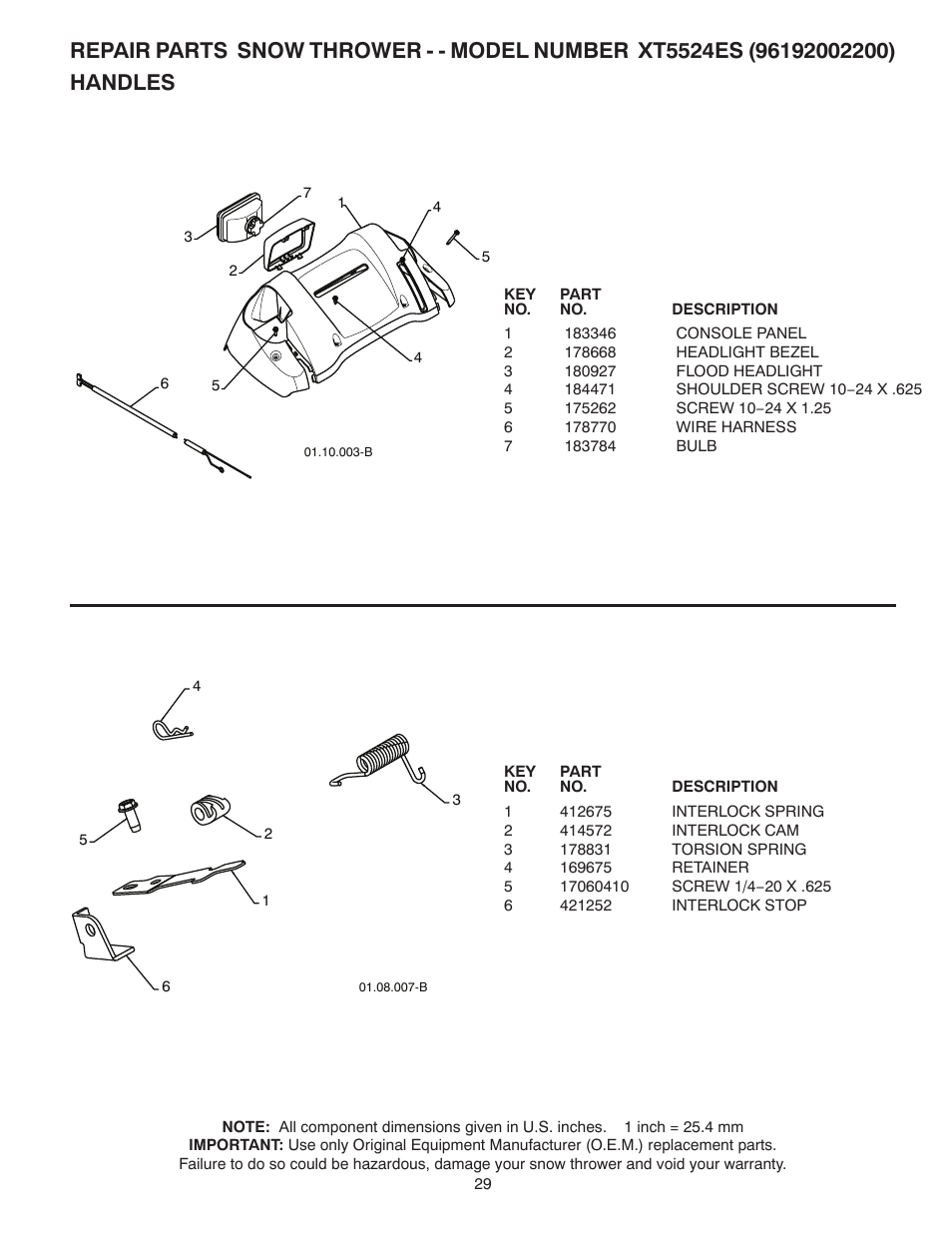 Poulan 96192002200 User Manual | Page 29 / 40
