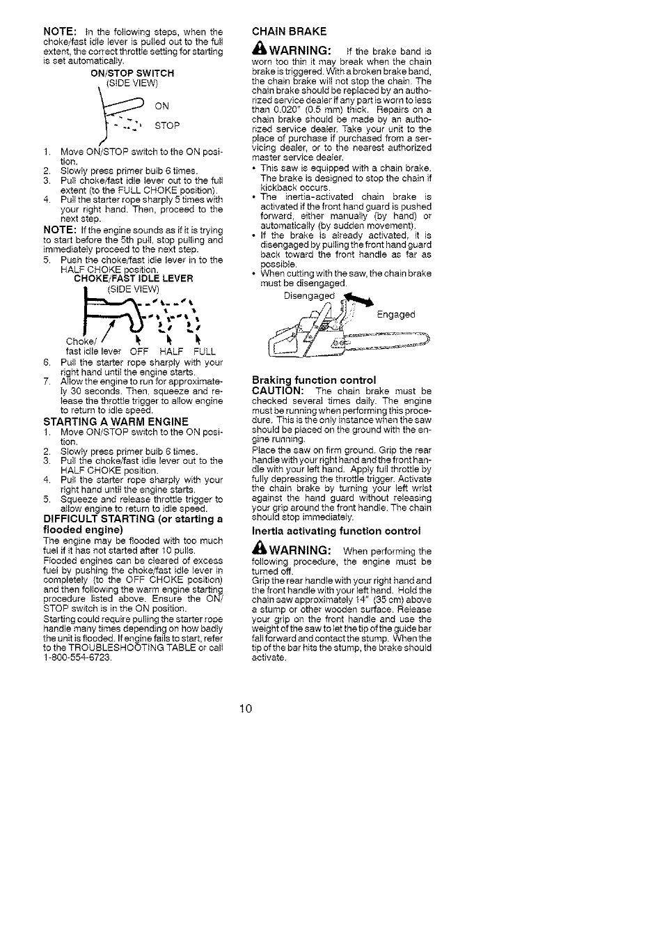 Poulan 1975 User Manual | Page 10 / 18