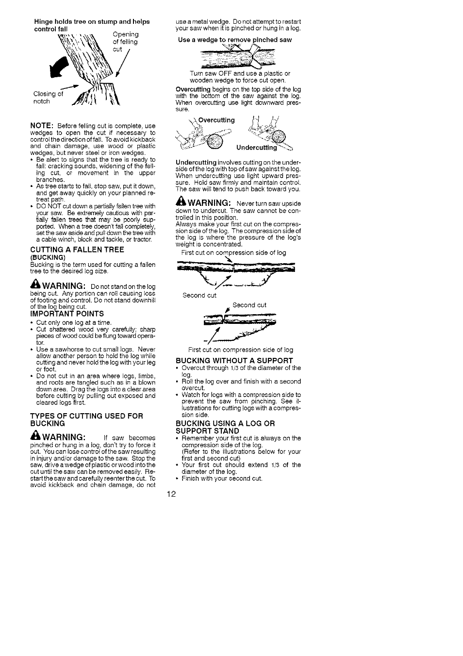 Poulan 1975 User Manual | Page 12 / 18