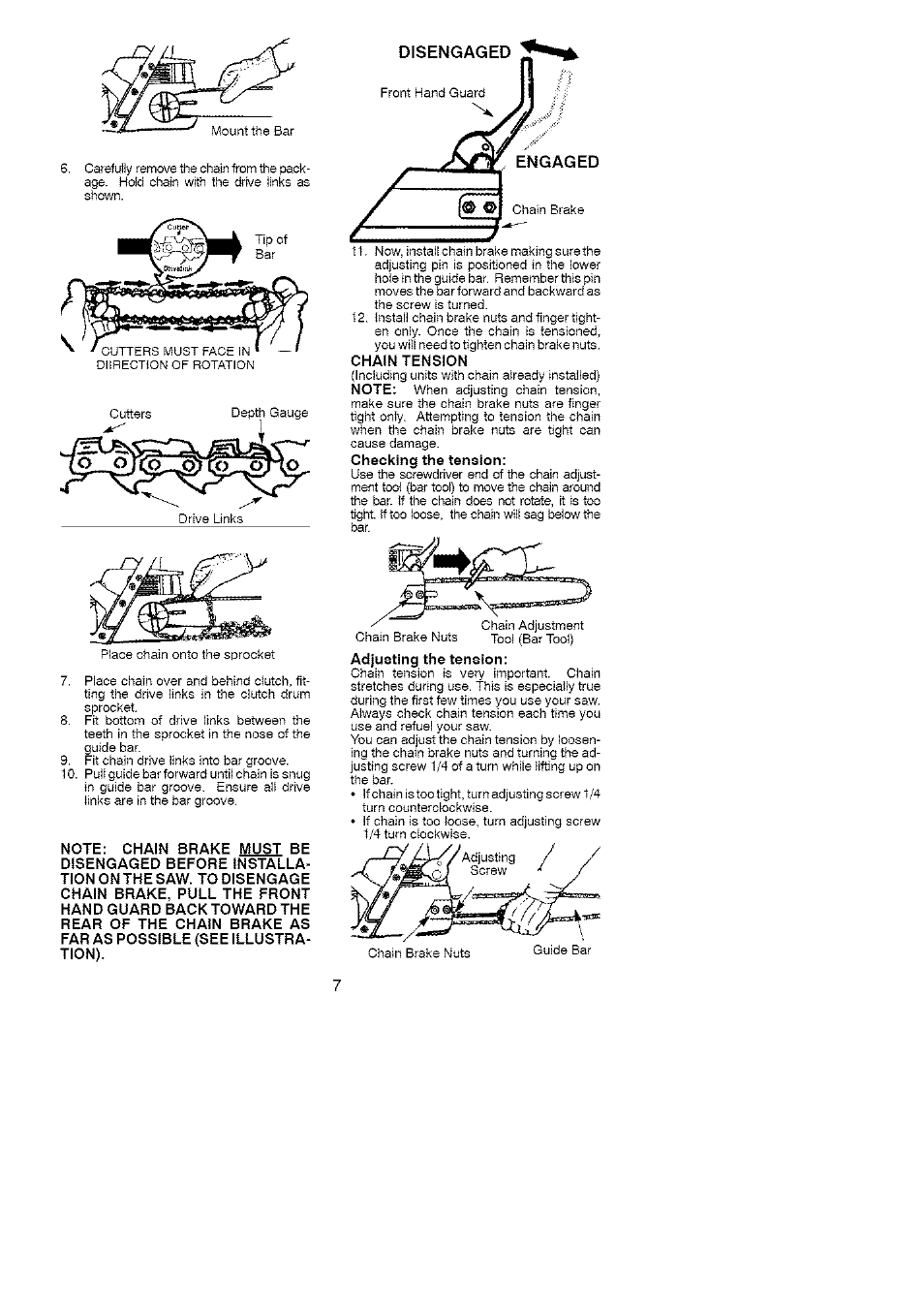 Poulan 1975 User Manual | Page 7 / 18