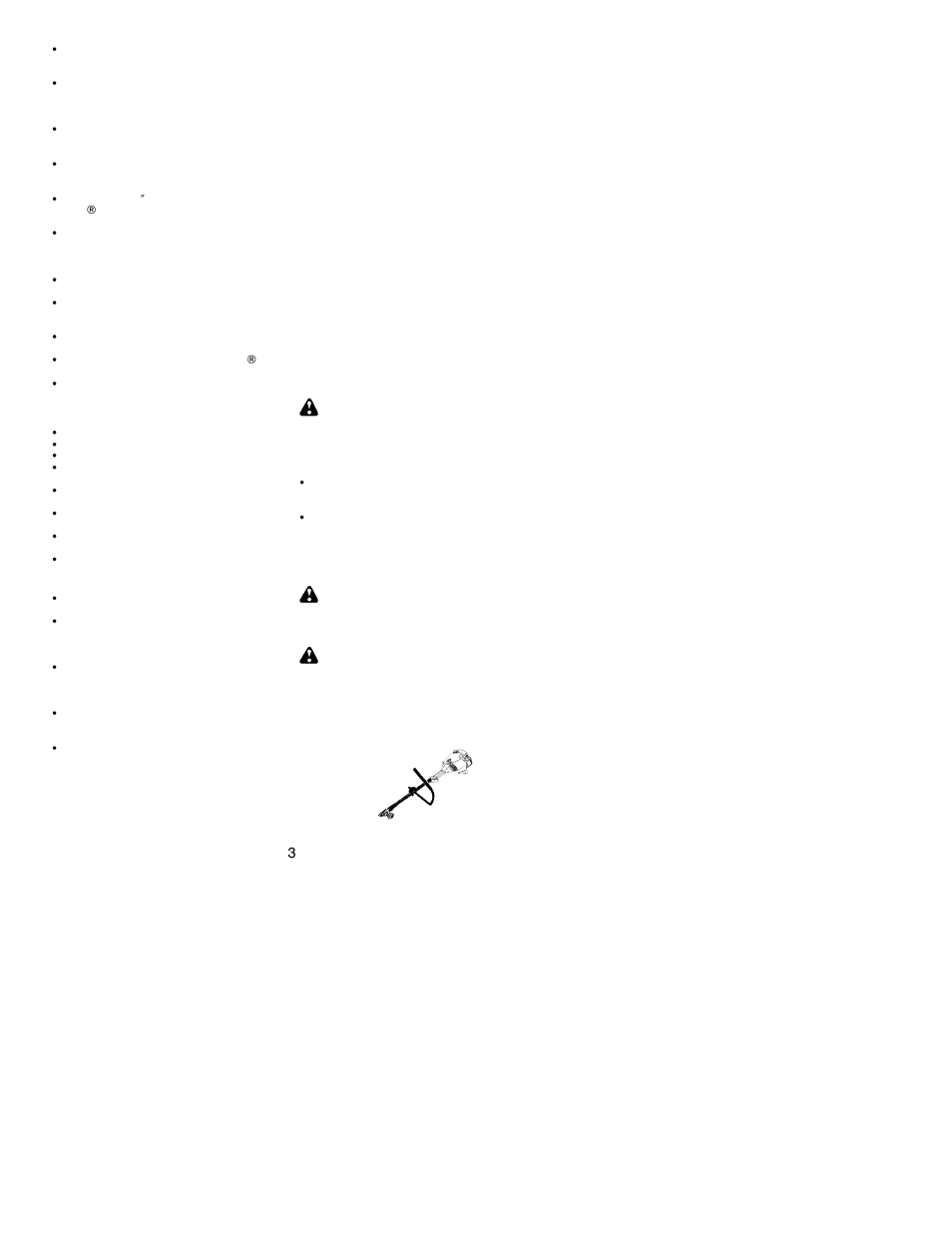Poulan PP136 User Manual | Page 3 / 16