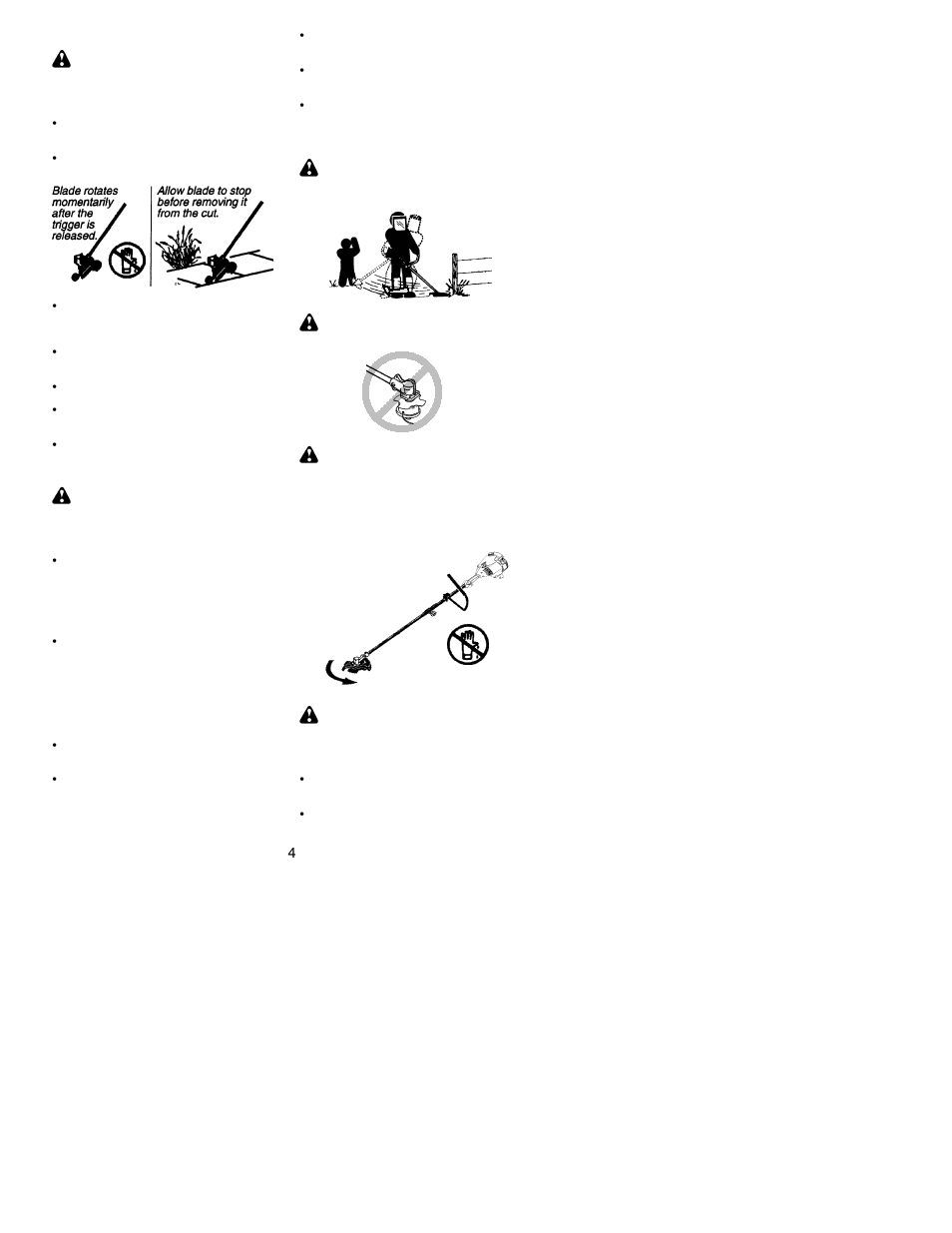 Poulan PP136 User Manual | Page 4 / 16
