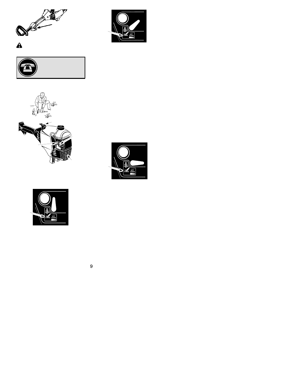 Poulan PP136 User Manual | Page 9 / 16