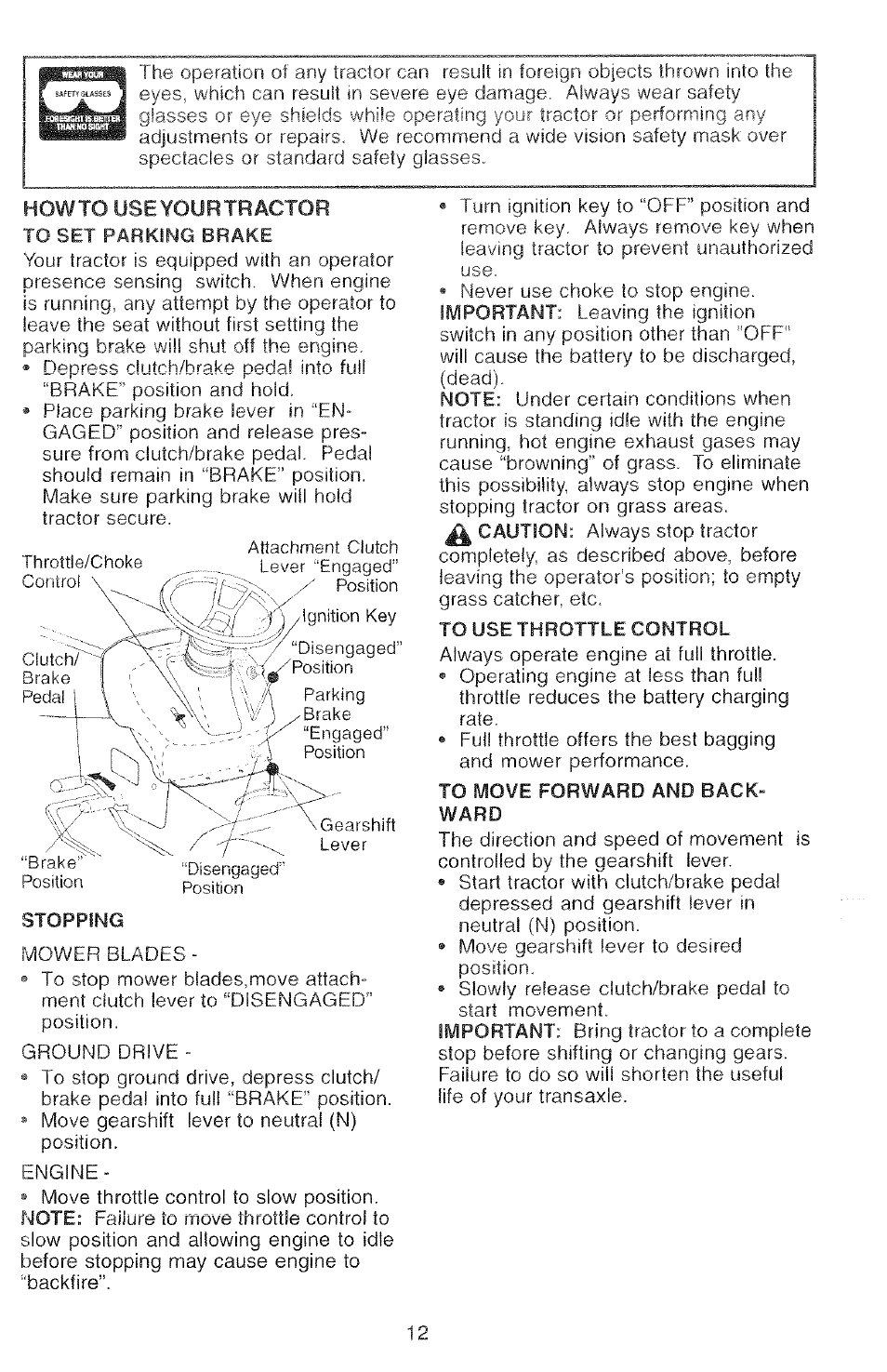 Poulan 2000-11 User Manual | Page 12 / 48