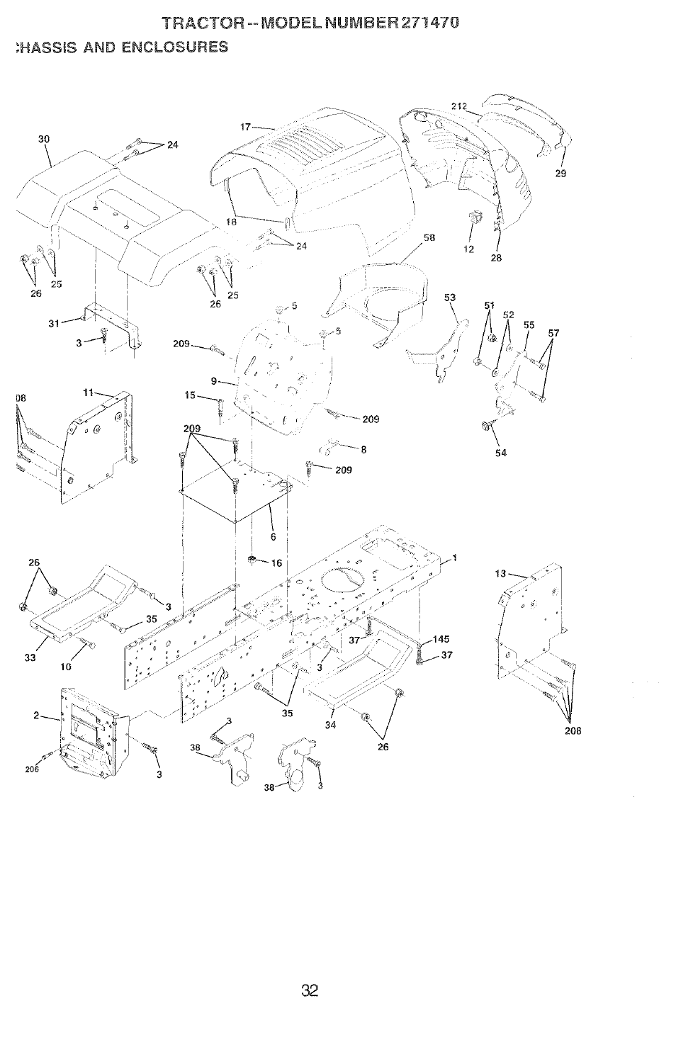Poulan 2000-11 User Manual | Page 32 / 48