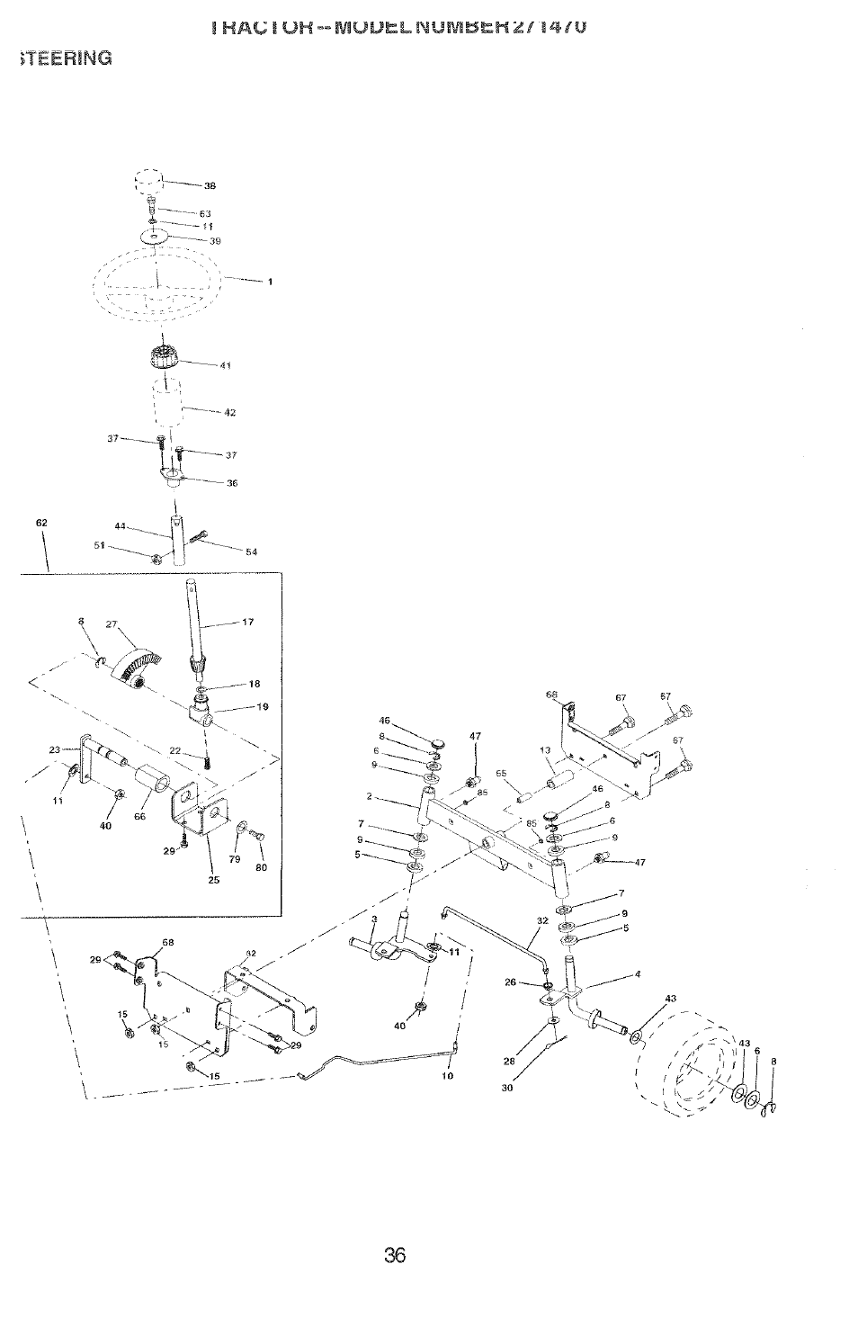 Poulan 2000-11 User Manual | Page 36 / 48