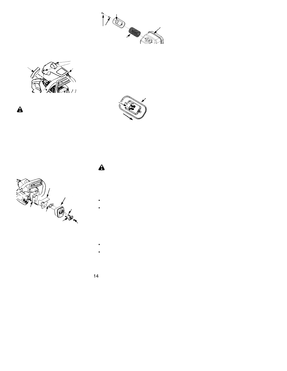 Poulan 530163637 User Manual | Page 14 / 18